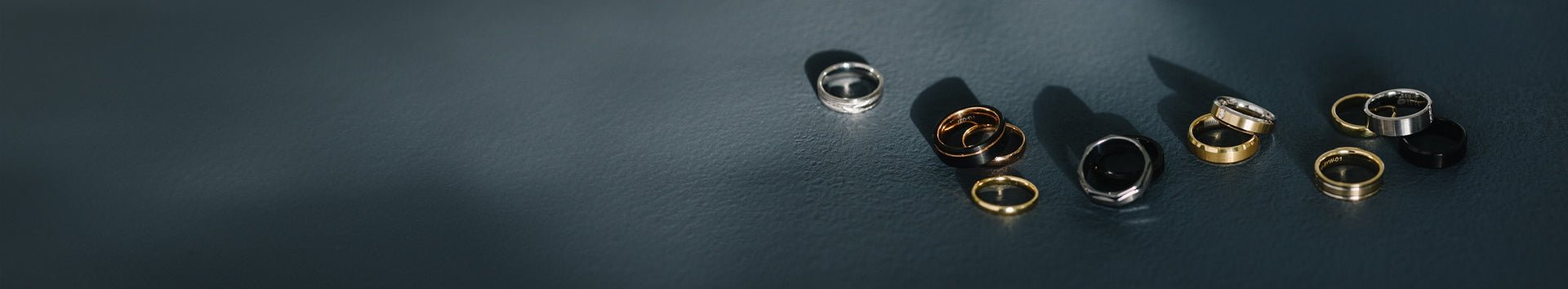White Gold Wedding Bands - Luvari