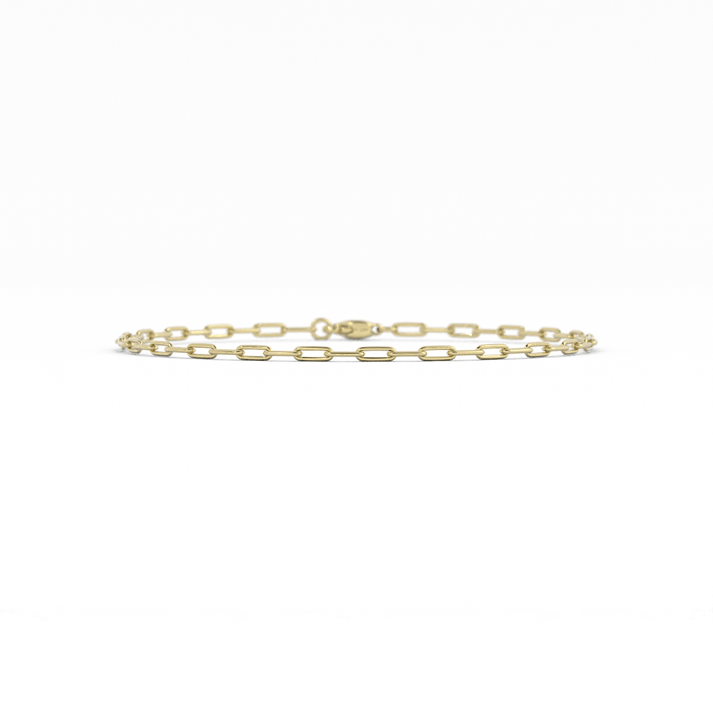 14K Gold Filled Paperclip Bracelet