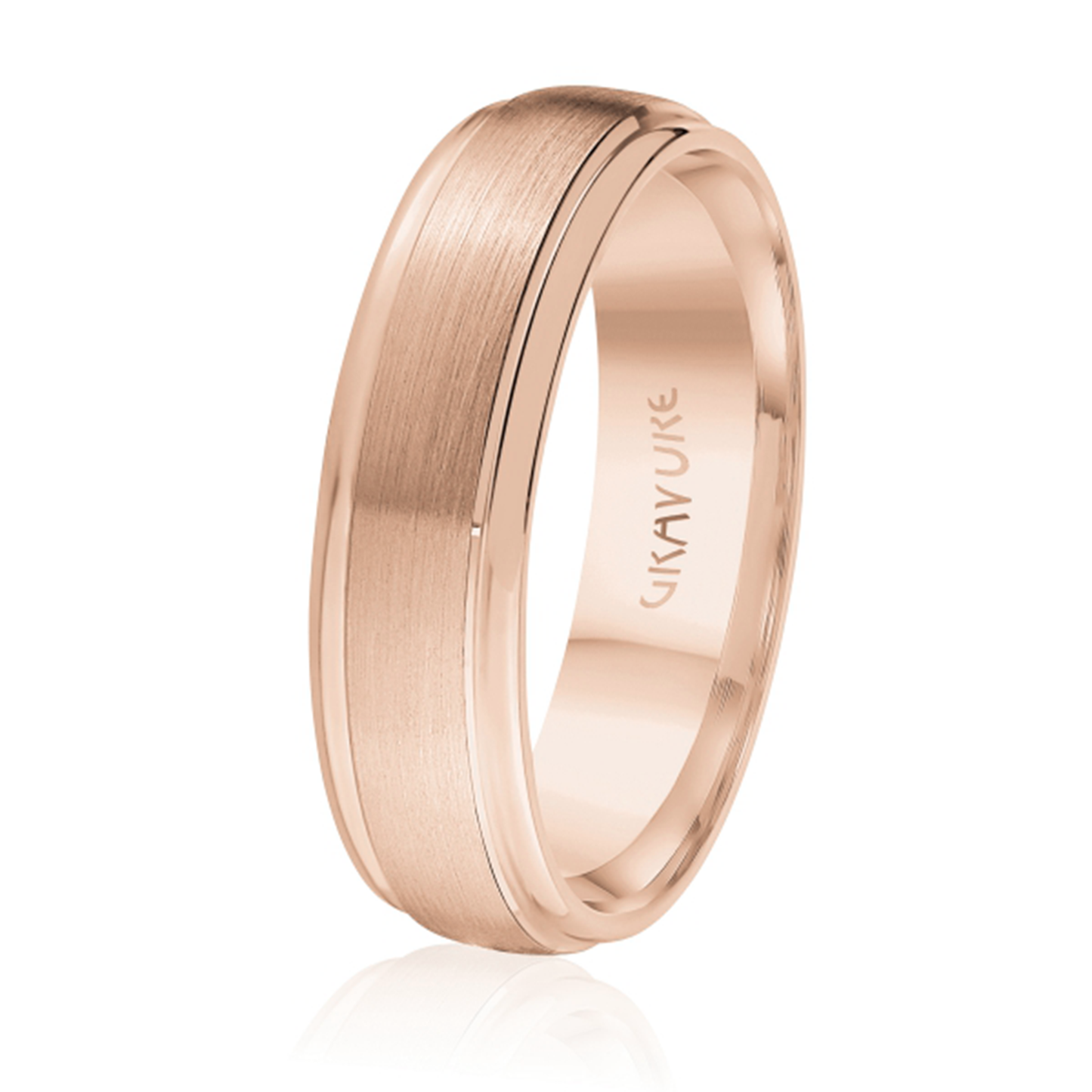 Raised domed satin center