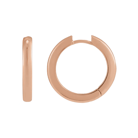 2.9mm Large Huggie Hoop Earrings