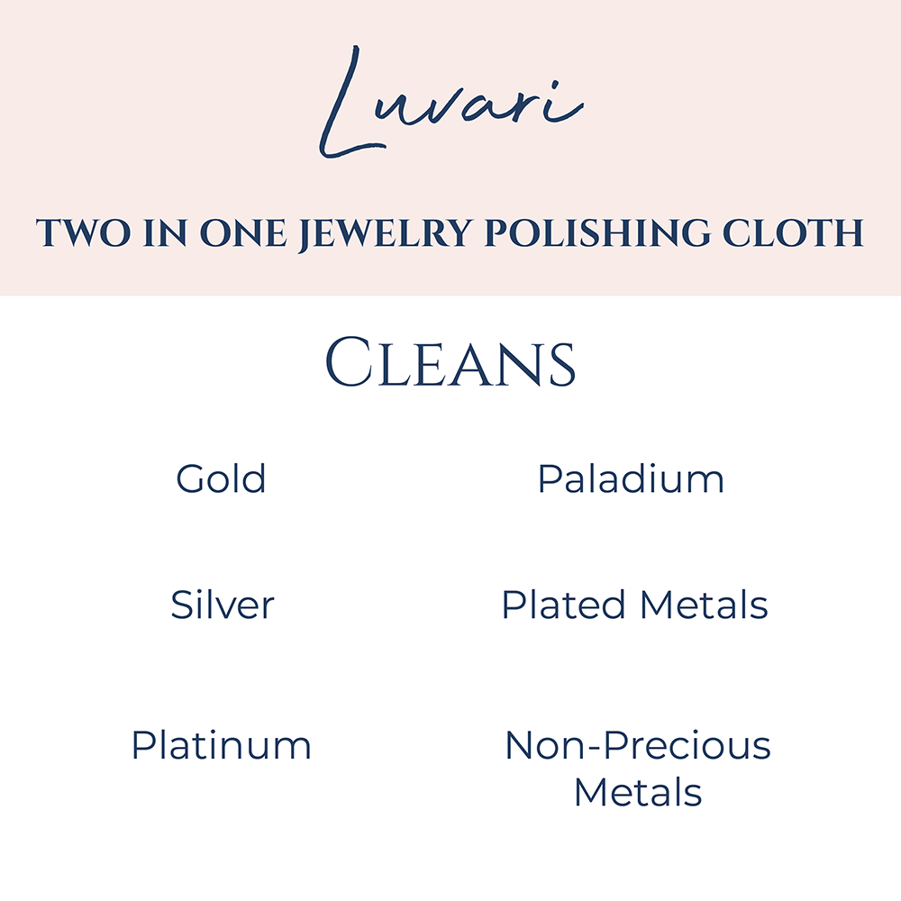 Two in One Jewelry Polishing Cloth