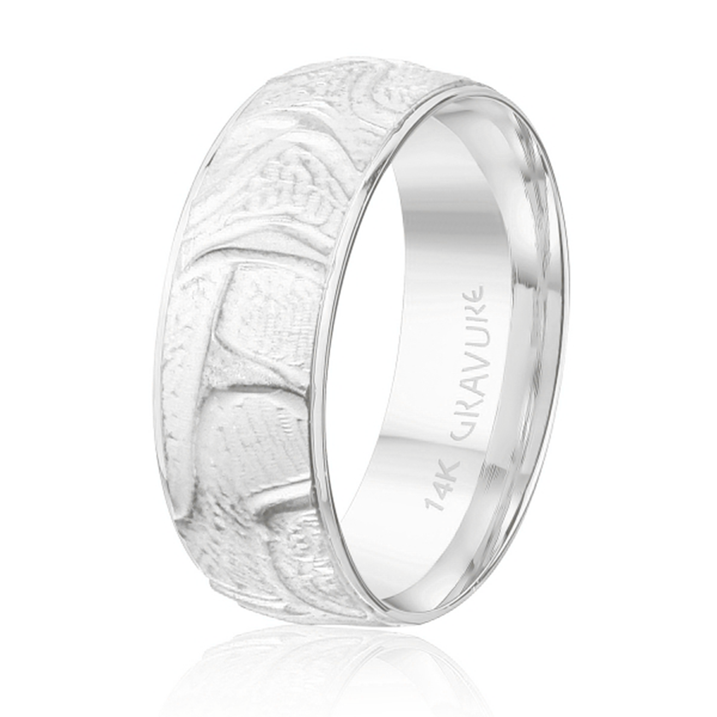 Sand Blast Domed Geometric Pattern