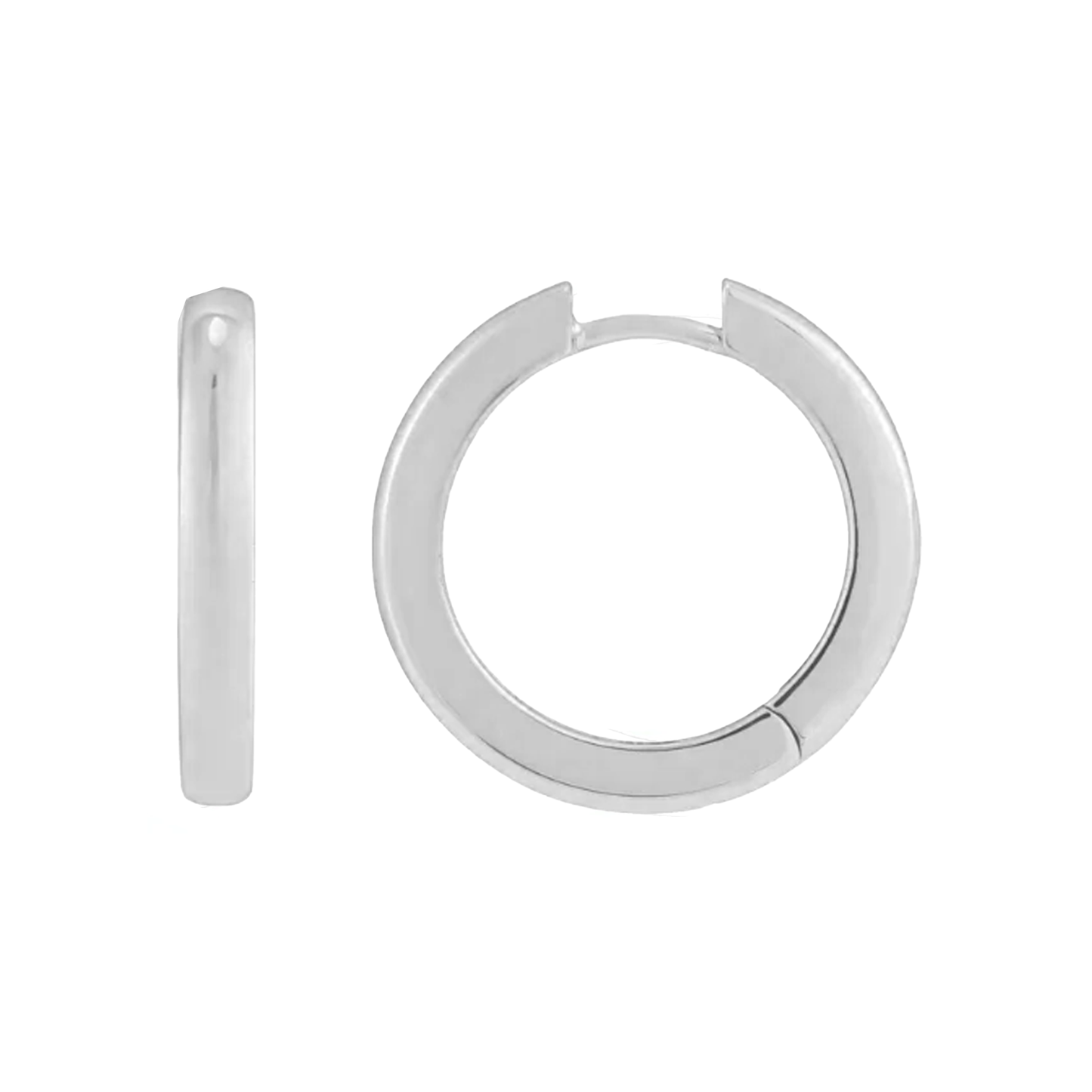 2.9mm Large Huggie Hoop Earrings