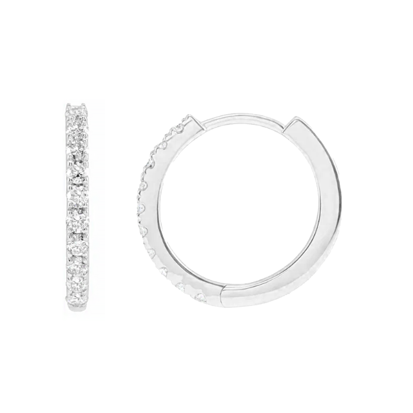 1.7mm Classic Huggie Hoop Earrings