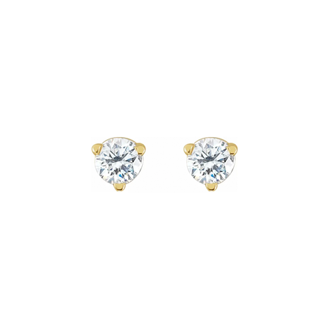 Petite Diamond Stud Earrings