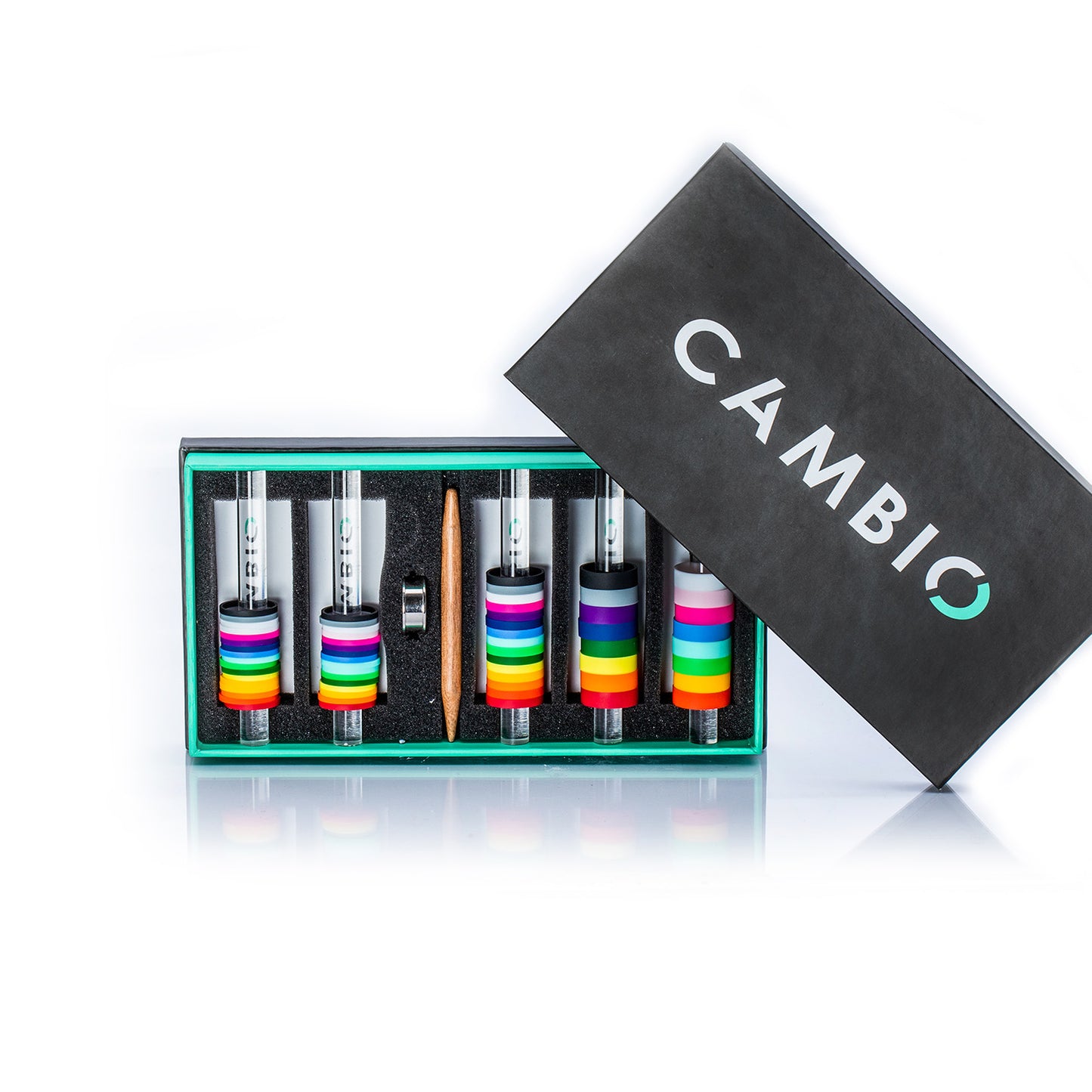 Grey Titanium Cambio Berlin 8mm Ring