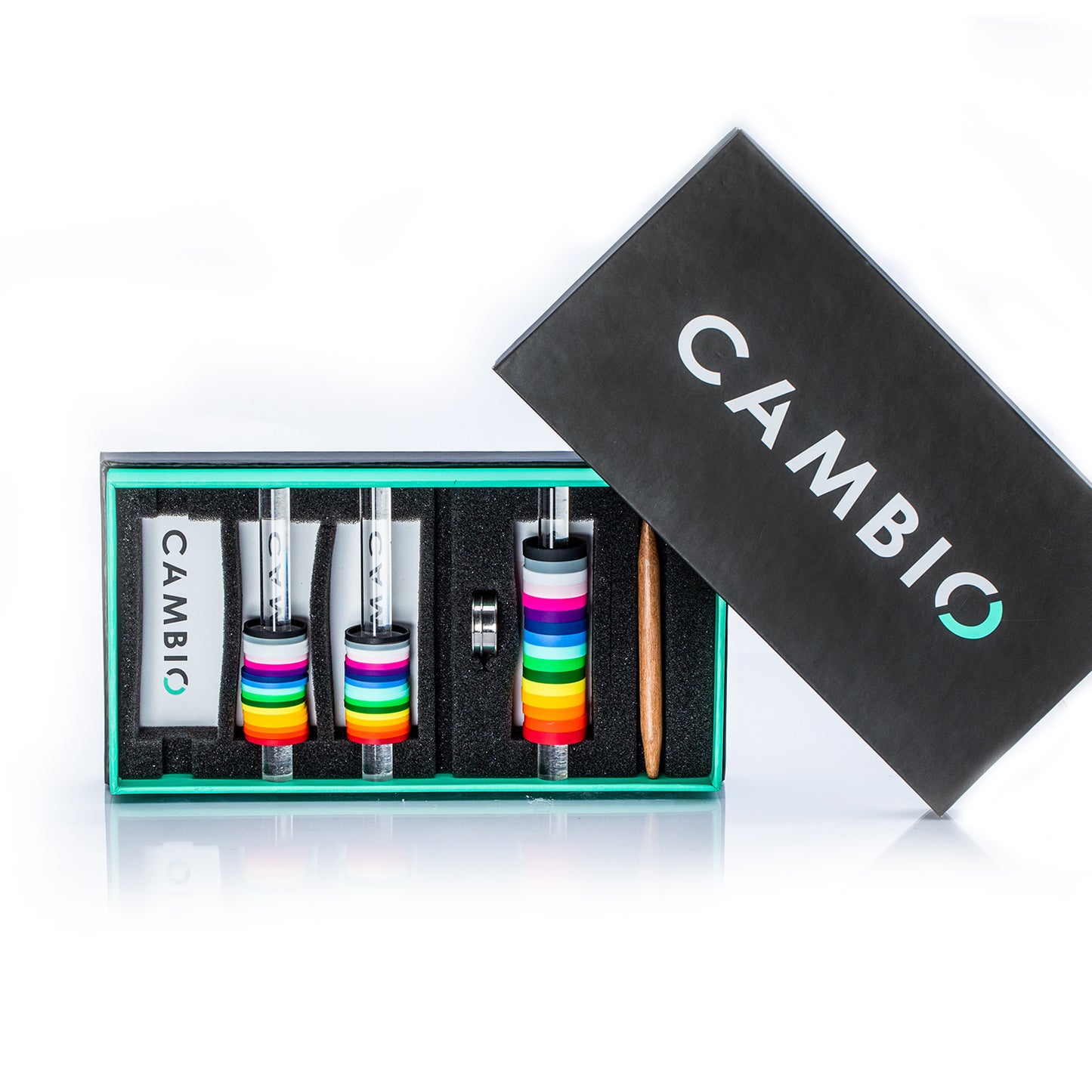 Grey Titanium Cambio Paris 8mm Ring