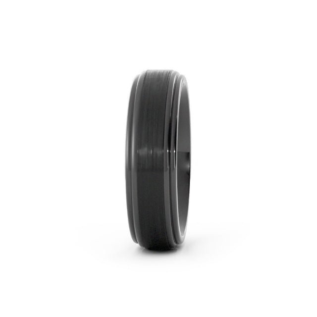 Black Cobalt 6mm Wedding Band
