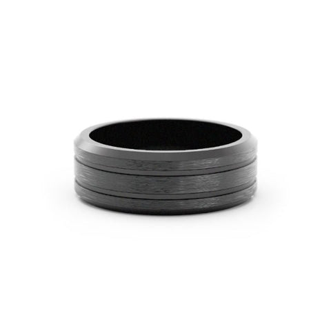 Black Cobalt 7mm Wedding Band