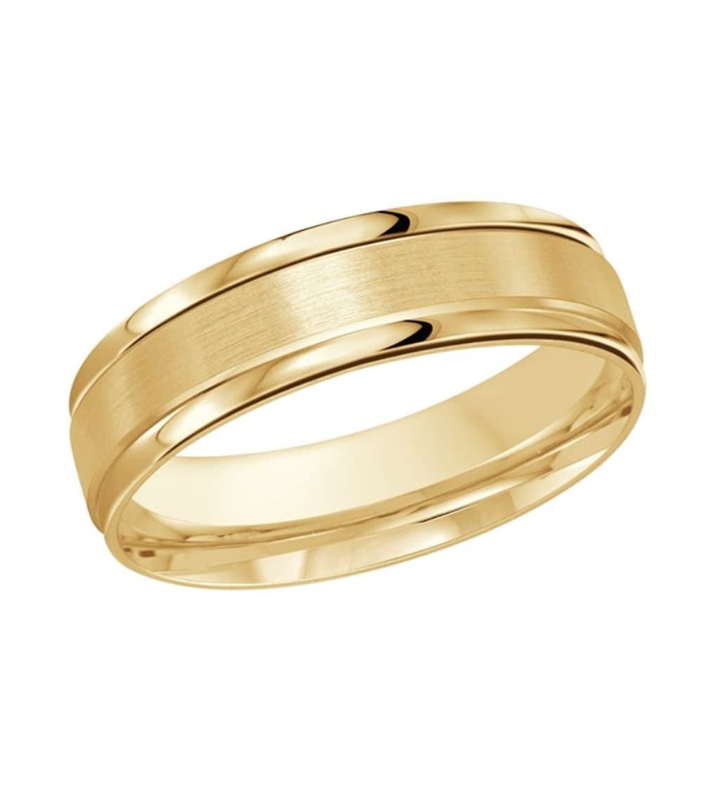 Men's Yellow Gold Wedding Band