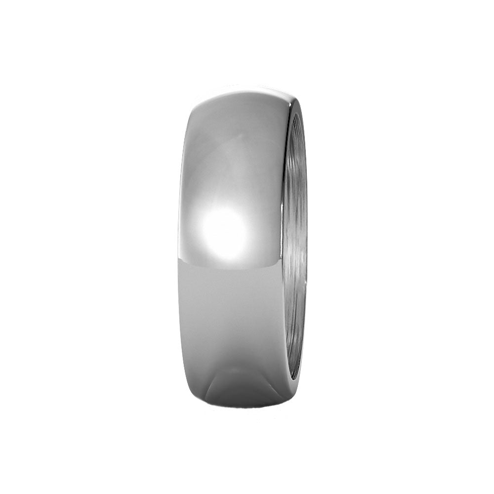 Grey Tantalum 6.5mm Wedding Band
