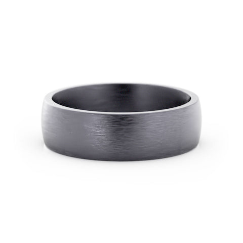 Grey Tantalum 6mm Wedding Band