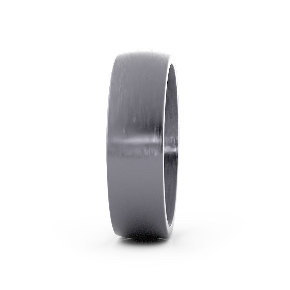 Grey Tantalum 6mm Wedding Band