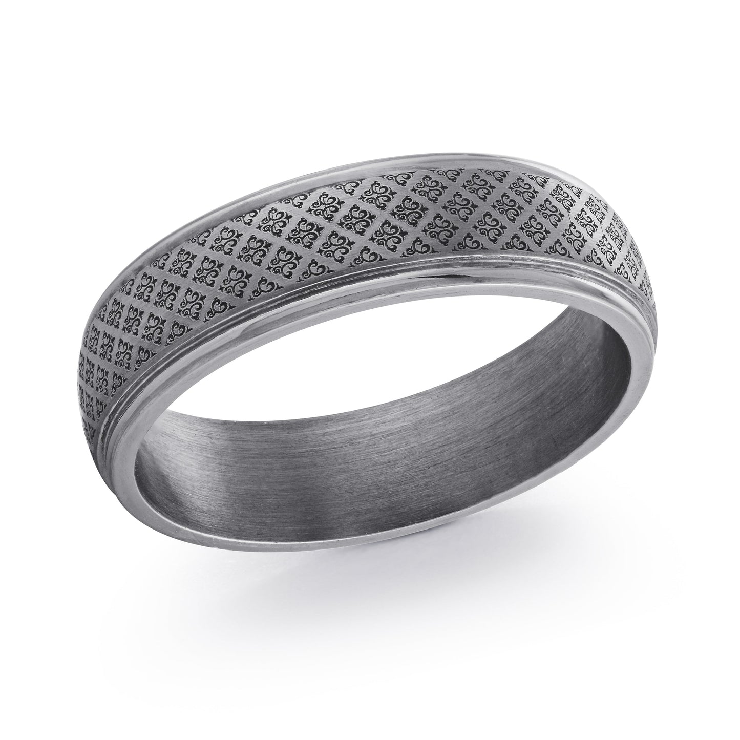 Grey Tantalum 6mm Wedding Band
