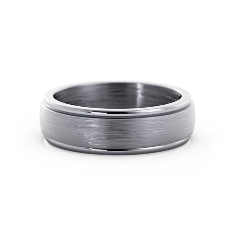 Grey Tantalum 6mm Wedding Band