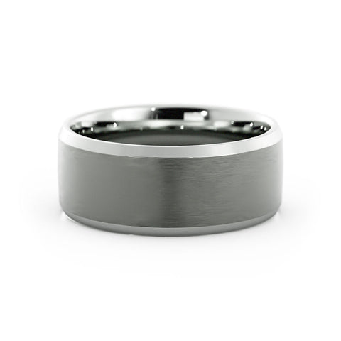Grey Tungsten 8mm Wedding Band