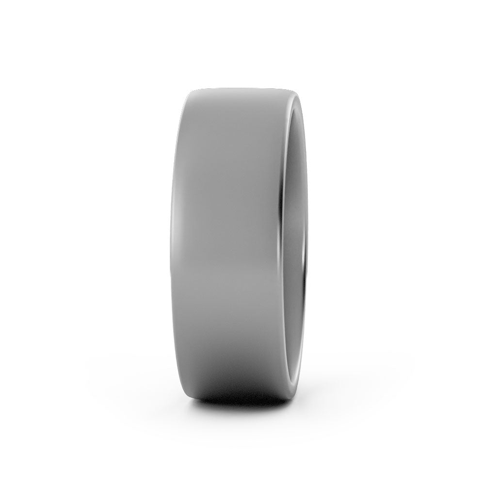 Grey Tungsten 7mm Wedding Band