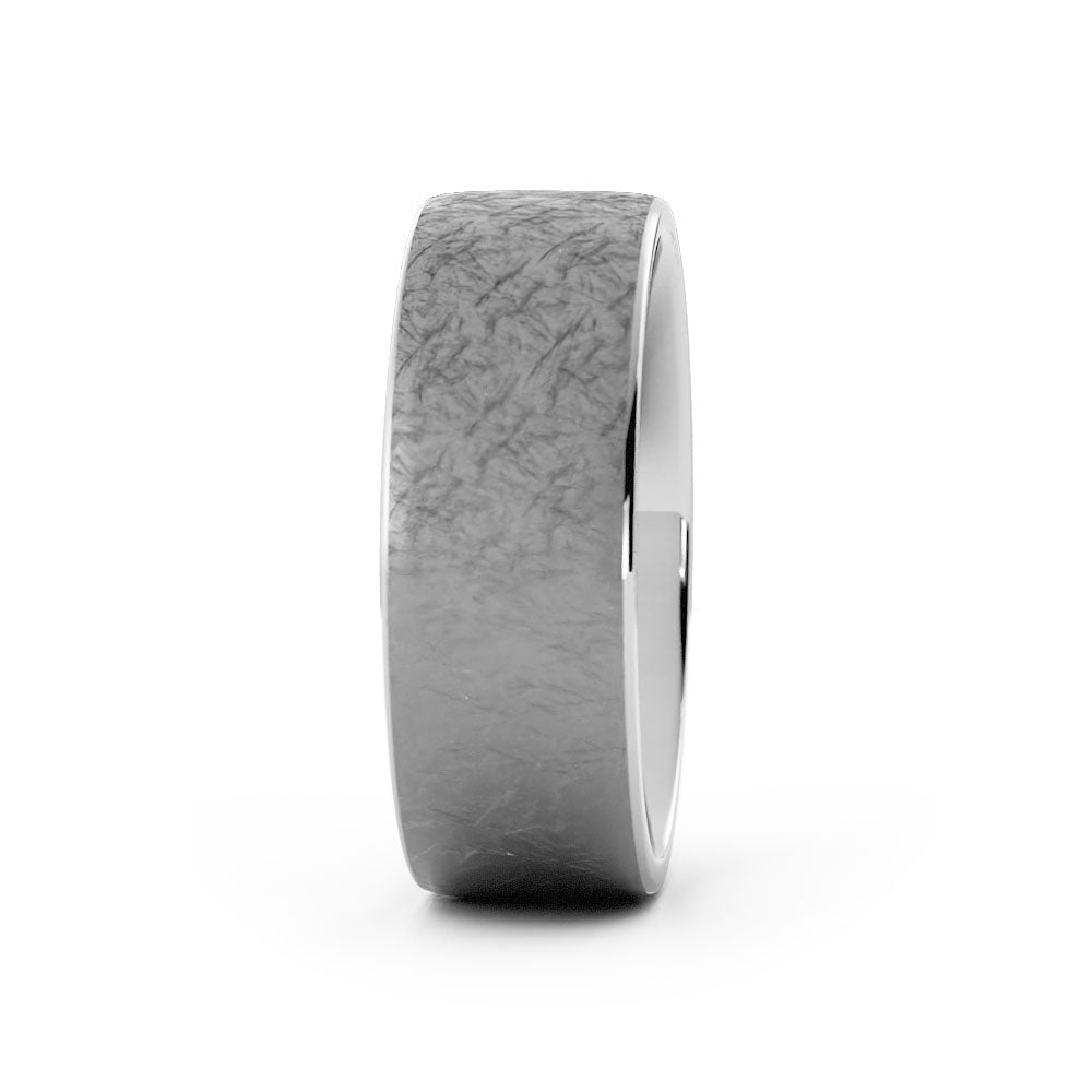 Grey Tungsten 7mm Wedding Band