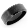 wedding rings men black