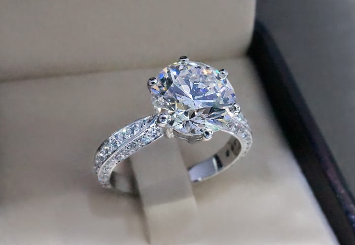 What Is A Floating Diamond Ring?