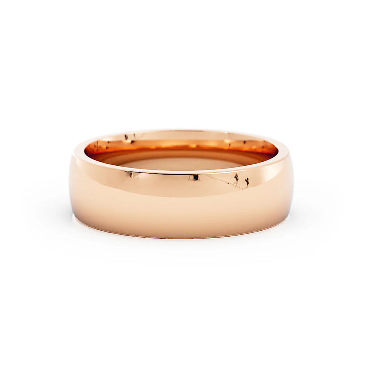 10K Rose Gold High Polish Customer Ring, Resize from 7.5 to 7.75