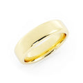 18K Yellow Gold 5.5mm Super Heavyweight Domed Comfort Fit Wedding Band