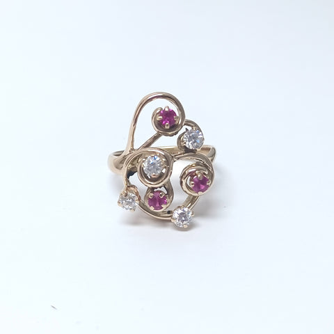 Unmarked Yellow Gold, Customer Ring, Resize from 4 to 6.50