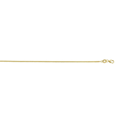 14K Yellow Gold Franco 7 in. Bracelet