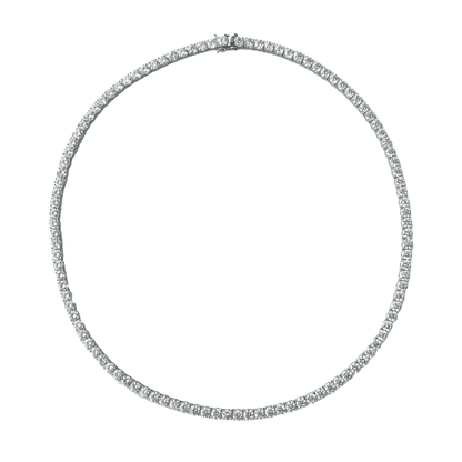 5mm Moissanite Tennis Necklace, 22 inches