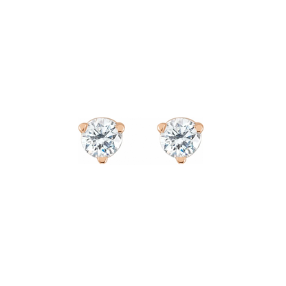 Petite Diamond Stud Earrings