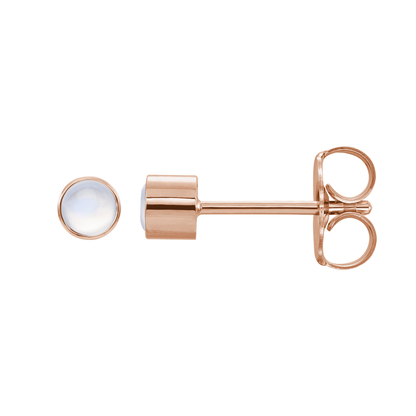 Moonstone Stud Earrings