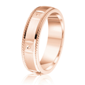 Satin Rope Edge Geometric Design
