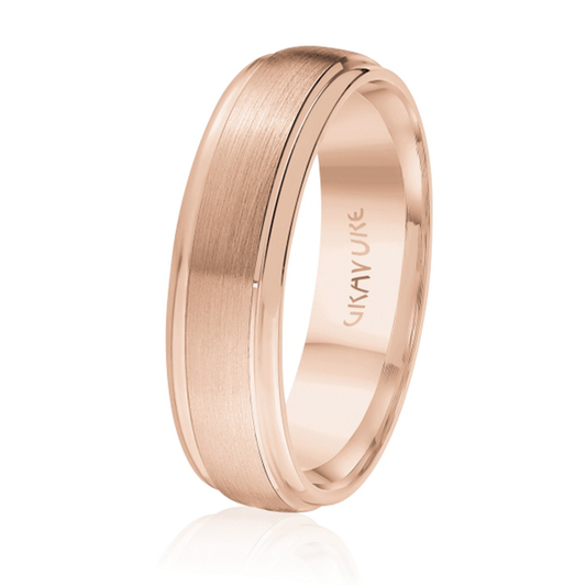 Raised domed satin center