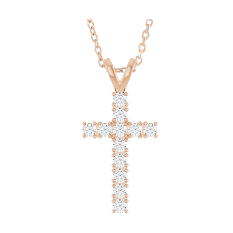 Diamond Cross Necklace