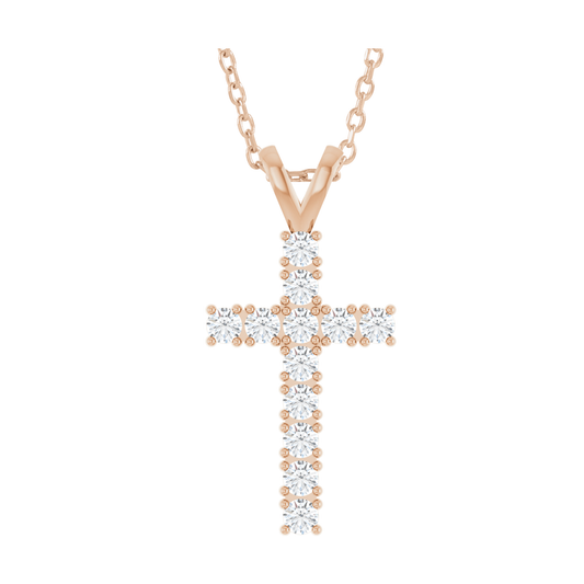 Diamond Cross Necklace