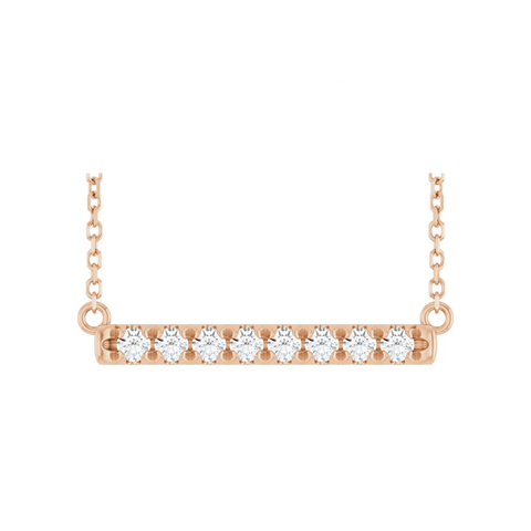 Horizontal Diamond Bar