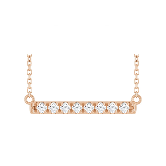 Horizontal Diamond Bar