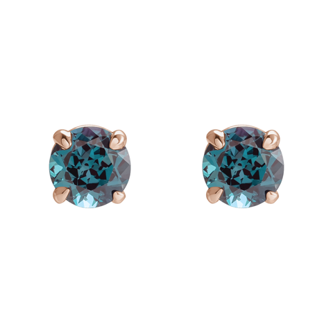 Alexandrite Stud Earrings