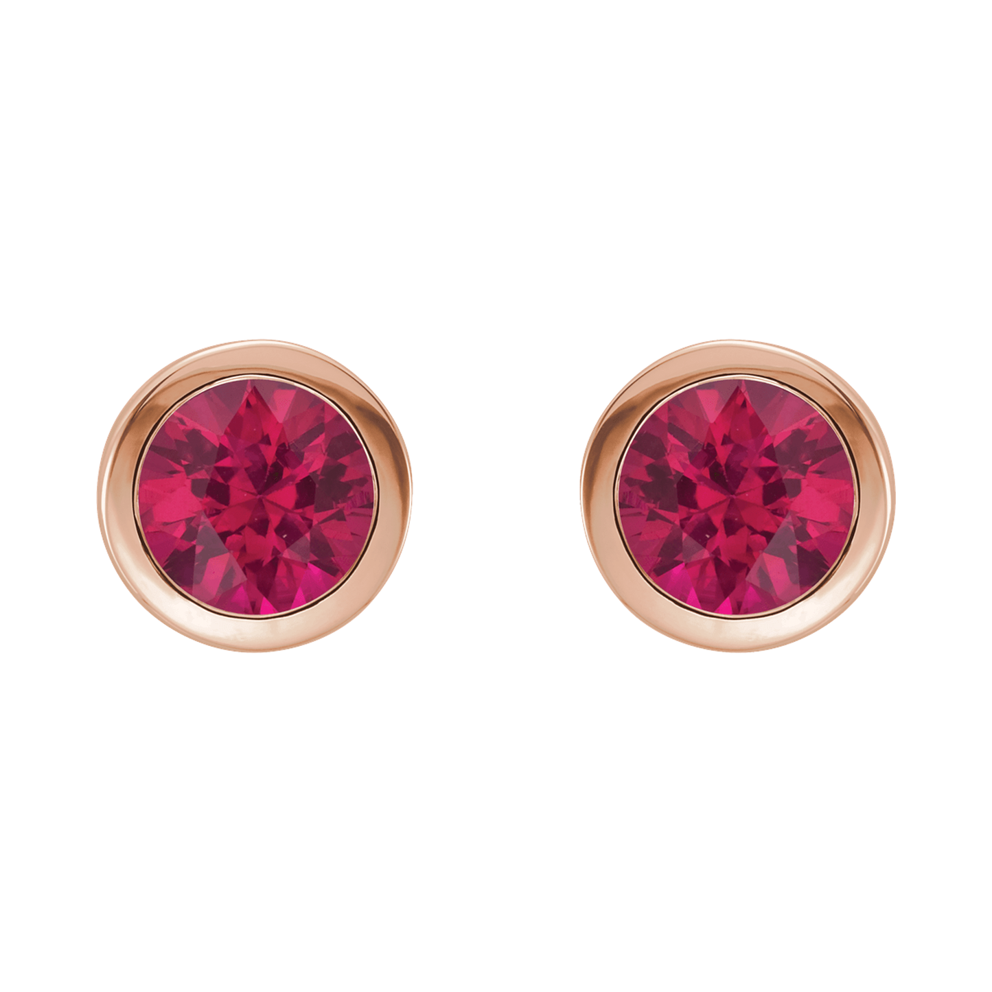 Ruby Stud Earrings