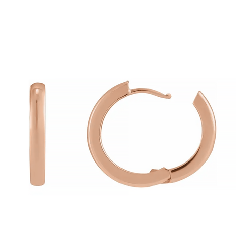 2.9mm Large Huggie Hoop Earrings