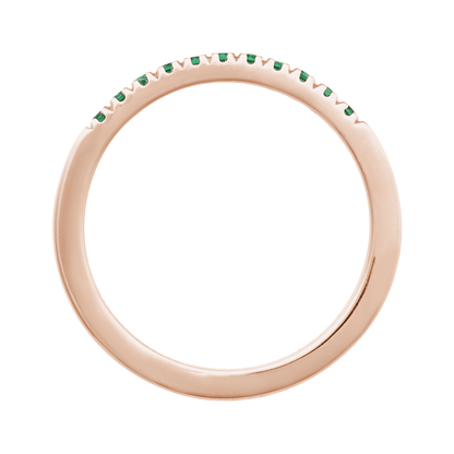 Emerald Stackable Ring