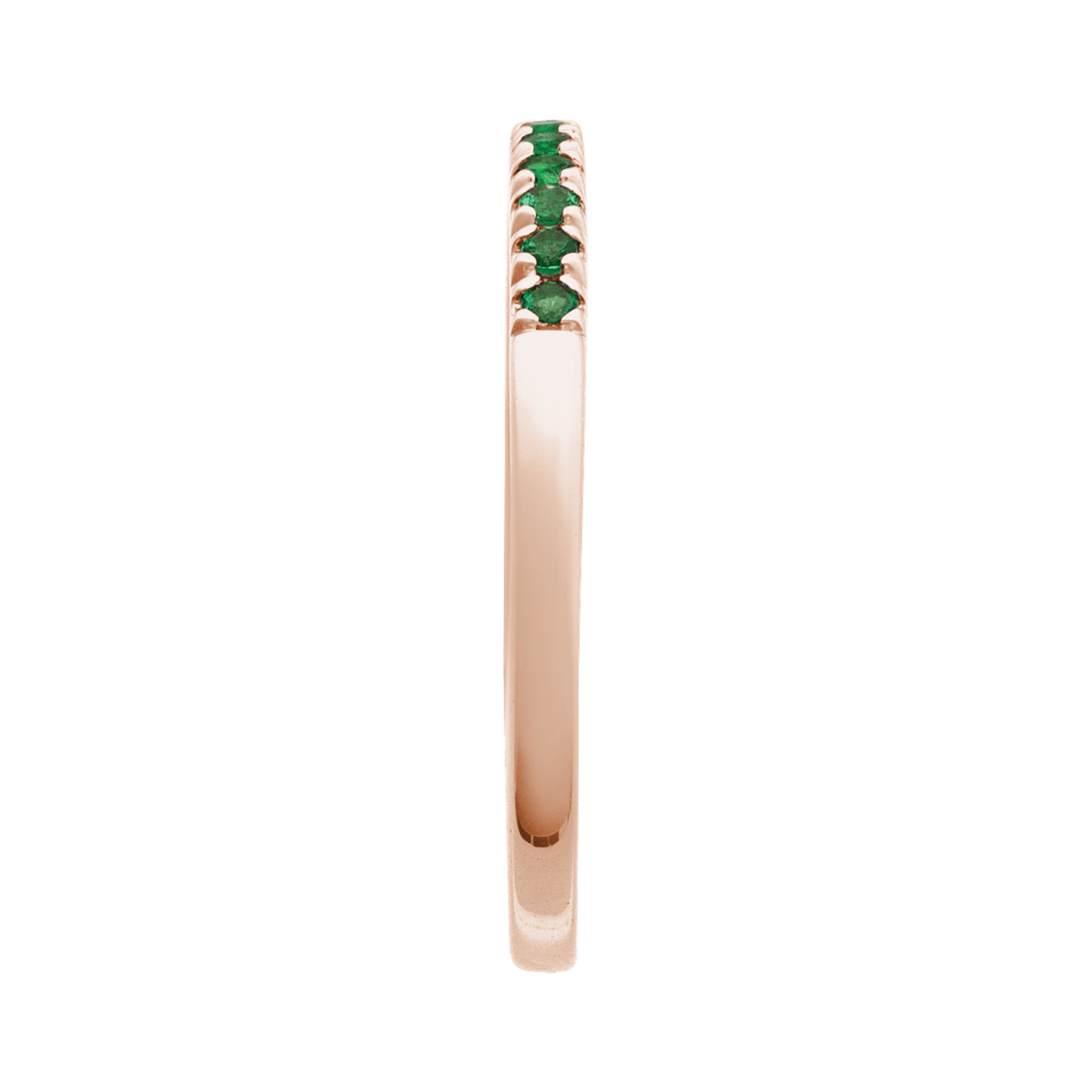 Emerald Stackable Ring
