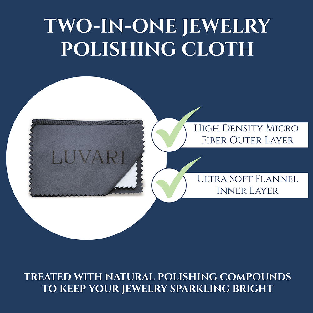 Two in One Jewelry Polishing Cloth