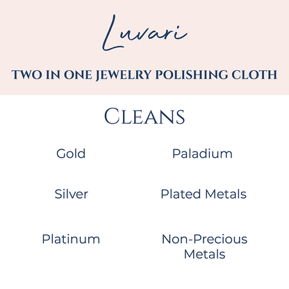 Two in One Jewelry Polishing Cloth