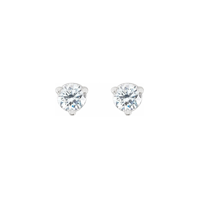 Petite Diamond Stud Earrings