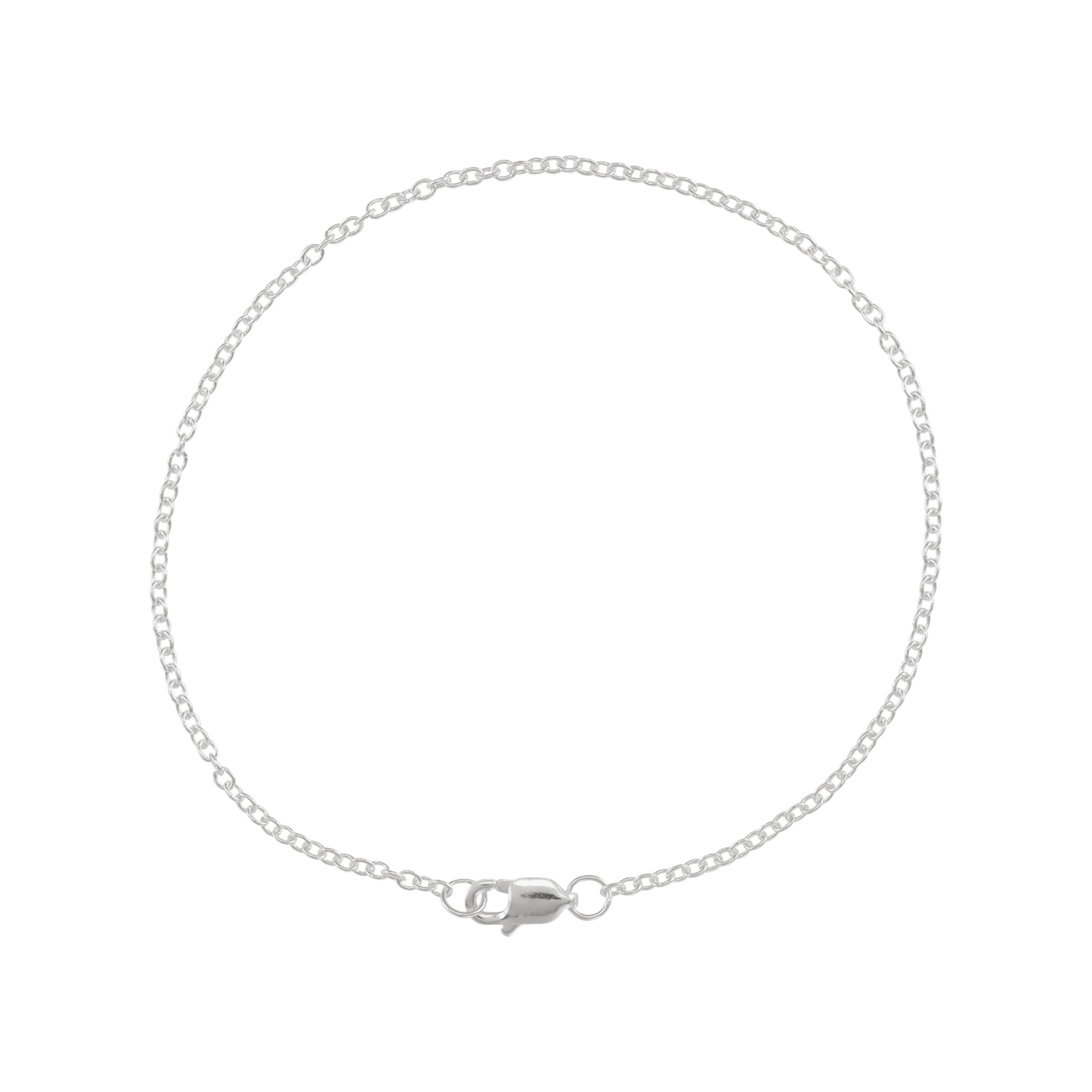 Cable Chain 1.5mm with Lobster Clasp