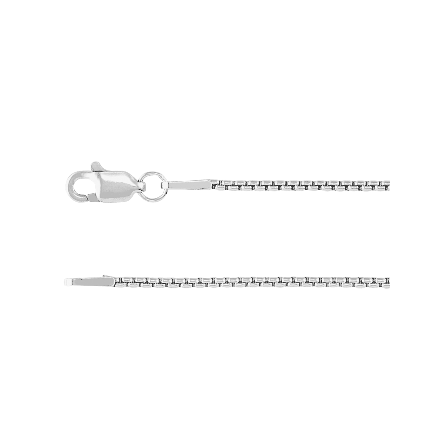 Rounded Box Chain 1.25mm