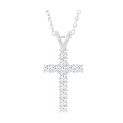 Diamond Cross Necklace