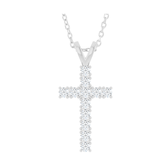Diamond Cross Necklace