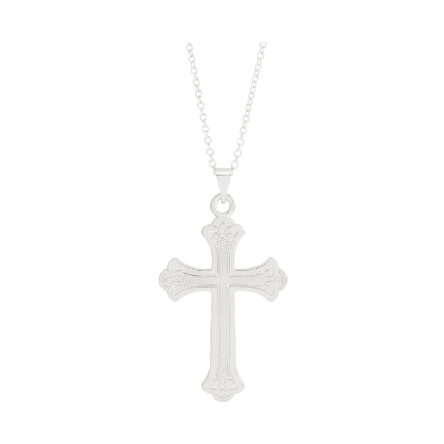 Trefoil Cross Necklace